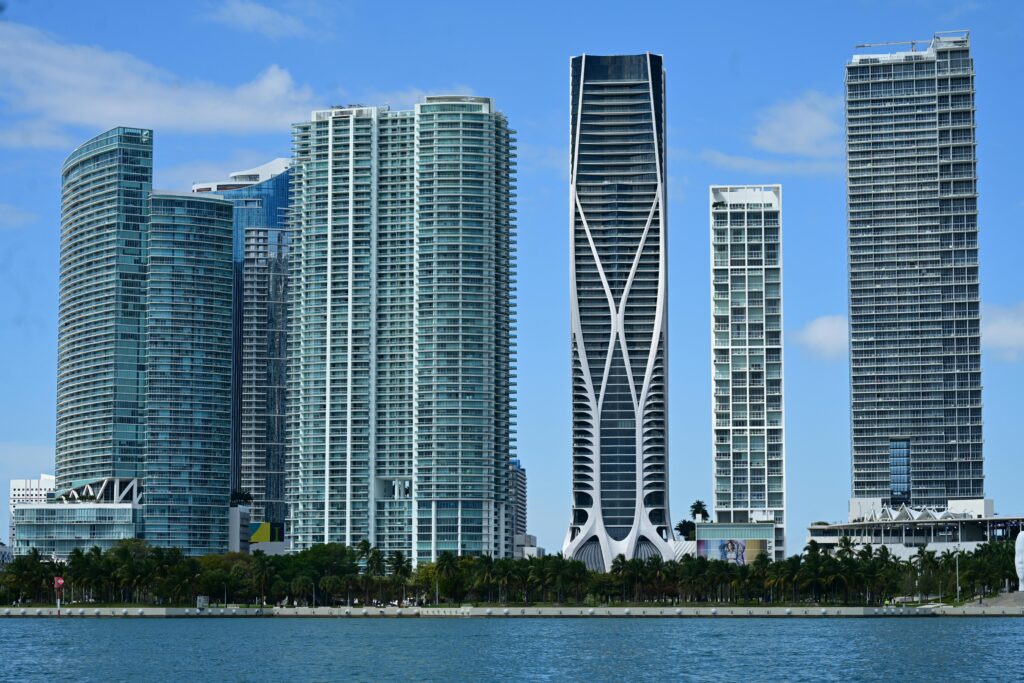 Skyline de Brickell en Miami, Florida