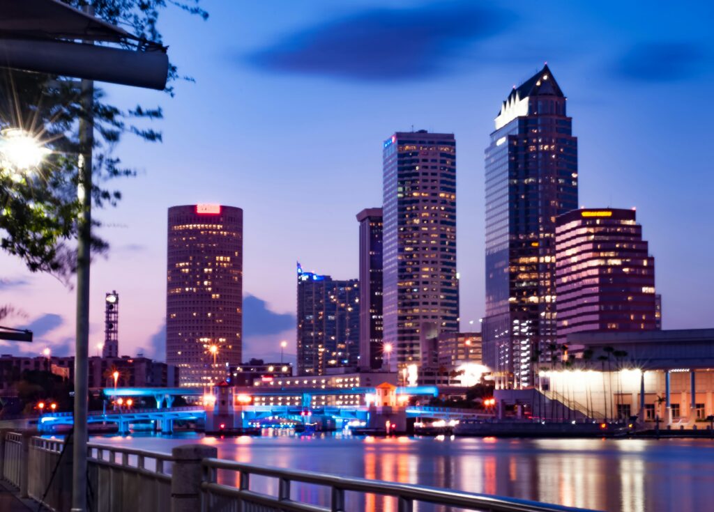 Skyline de Tampa, Florida
