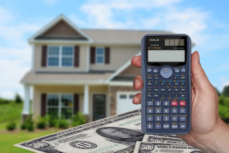 Calculadora frente a casa a la venta