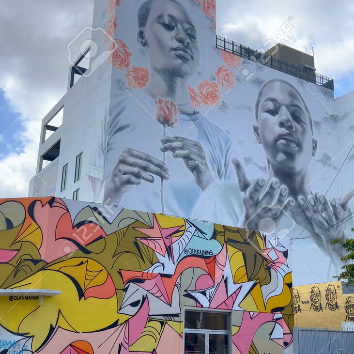 Murales de Wynwood Walls en Miami, Florida