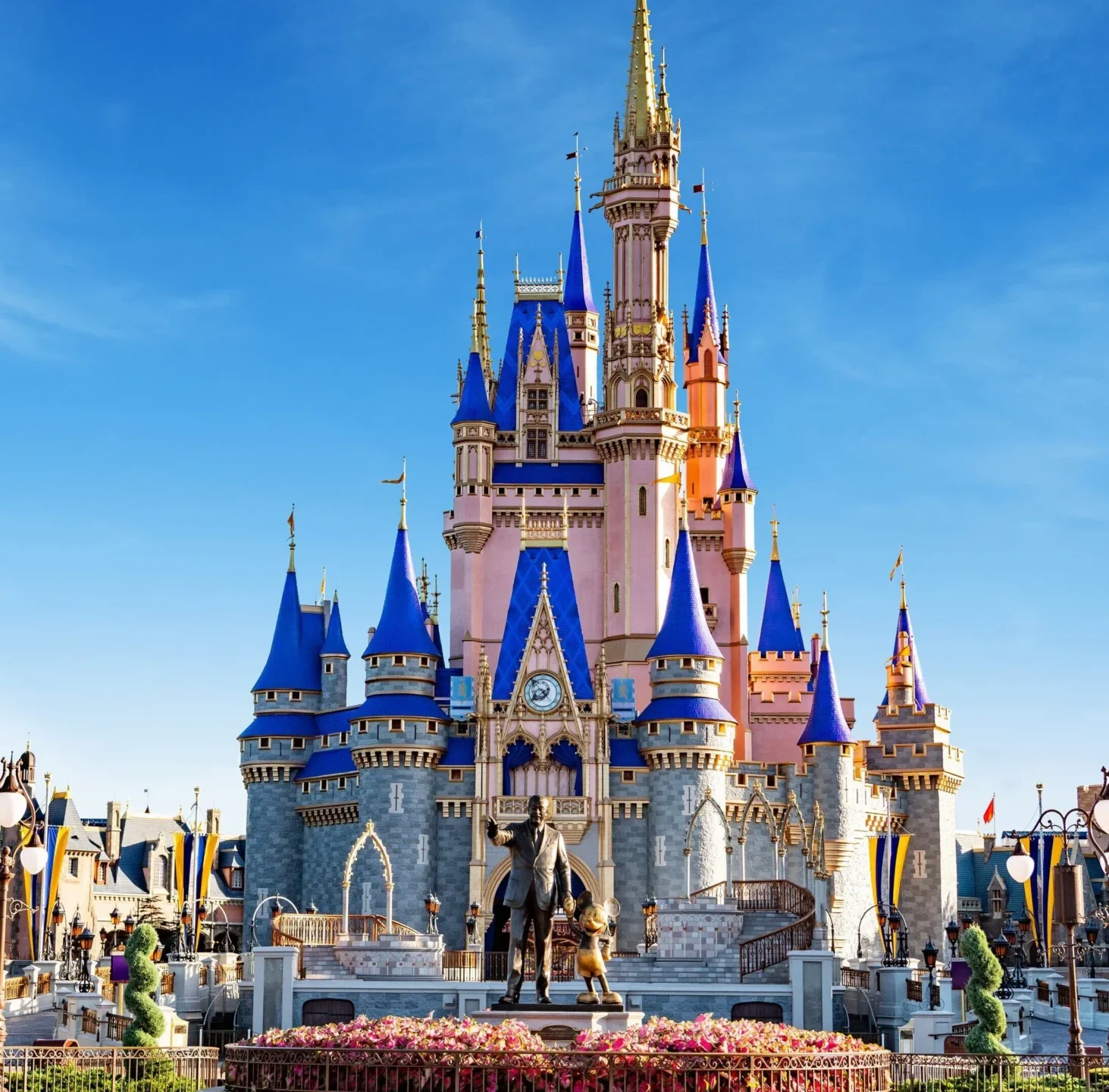 Castillo de Magic Kingdom en Walt Disney World, Orlando, Florida