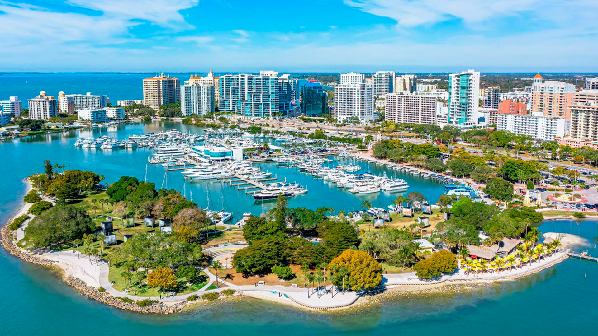 Downtown Sarasota Marina & Bayfront Park